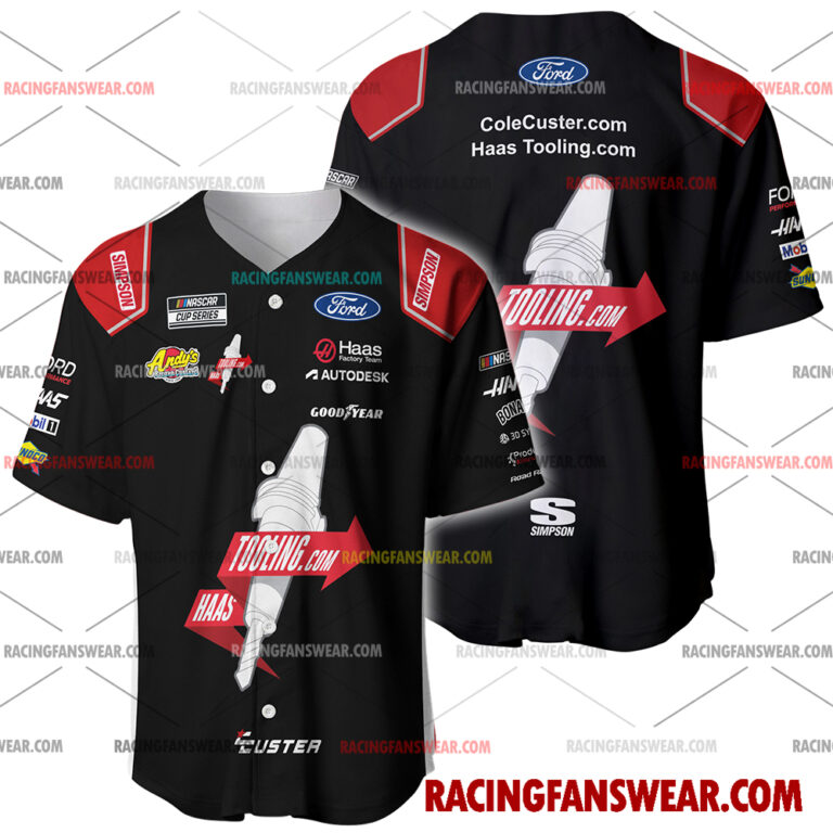 Nascar store - Loyal fans of Cole Custer's Men's Baseball Jersey,Women's Baseball Jersey,Kid's Baseball Jersey,Men's Hockey Jerseys,WoMen's Hockey Jerseys,Youth's Hockey Jerseys:vintage nascar racing suit,uniform,apparel,shirts,merch,merchandise,jersey,hoodie,jackets,shorts,sweatshirt,outfits,clothes