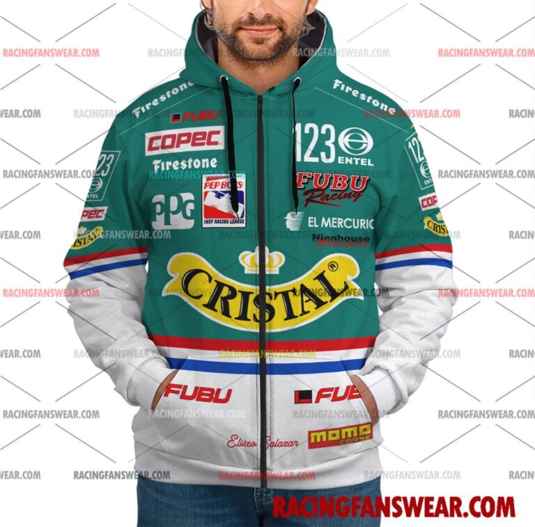 IndyCar store - Loyal fans of Eliseo Salazar's Unisex Hoodie,Unisex Pop Top Hoodie,Unisex Zip Hoodie,Unisex T-Shirt,Unisex Sweatshirt,Unisex Long Pants,Kid Hoodie,Kid Zip Hoodie,Kid T-Shirt,Kid Sweatshirt,Kid Long Pants:Vintage indycar racing suit,uniform,apparel,shirts,merch,merchandise,jersey,hoodie,jackets,shorts,sweatshirt,outfits,clothes