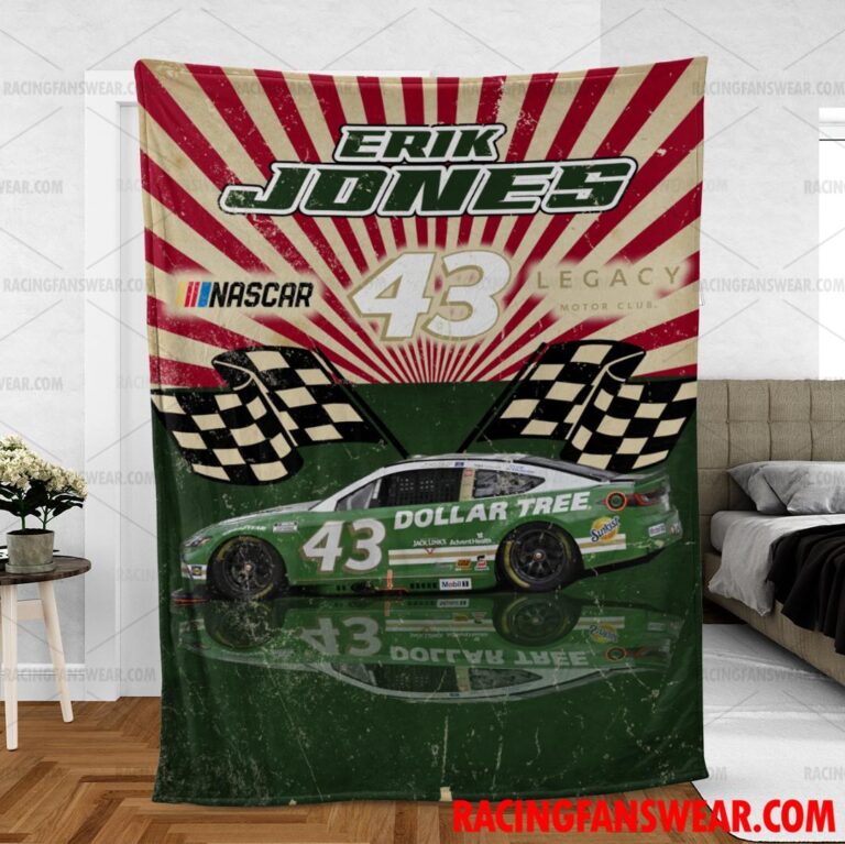 Nascar store - Loyal fans of Erik Jones's Bedding Duvet Cover + 1/2 Pillow Cases,Blanket Microfiber Fleece,Blanket Premium Sherpa:vintage nascar racing suit,uniform,apparel,shirts,merch,merchandise,jersey,hoodie,jackets,shorts,sweatshirt,outfits,clothes