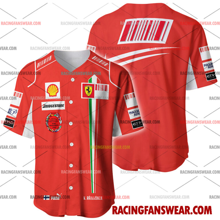 Formula One store - Loyal fans of Kimi Räikkönen's Men's Baseball Jersey,Women's Baseball Jersey,Kid's Baseball Jersey,Men's Hockey Jerseys,WoMen's Hockey Jerseys,Youth's Hockey Jerseys:vintage formula one racing suit,uniform,apparel,shirts,merch,merchandise,jersey,hoodie,jackets,shorts,sweatshirt,outfits,clothes