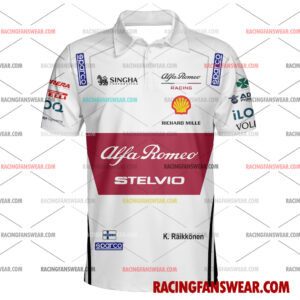 Kimi Räikkönen Formula One Racing 2019 Uniform Apparel Clothes Hawaiian Polo Shirts 4 Formula One store - Loyal fans of Kimi Räikkönen's Unisex Hawaiian Shirt,Unisex Polo Shirt,Kid Hawaiian Shirt,Kid Polo Shirt:vintage formula one racing suit,uniform,apparel,shirts,merch,merchandise,jersey,hoodie,jackets,shorts,sweatshirt,outfits,clothes