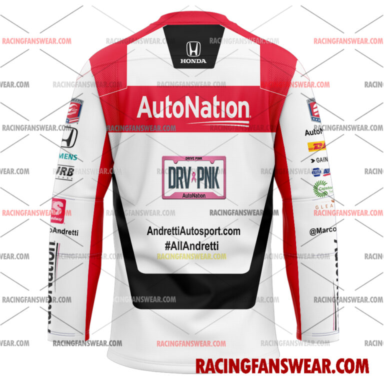 IndyCar store - Loyal fans of Marco Andretti's Men's Baseball Jersey,Women's Baseball Jersey,Kid's Baseball Jersey,Men's Hockey Jerseys,WoMen's Hockey Jerseys,Youth's Hockey Jerseys:Vintage indycar racing suit,uniform,apparel,shirts,merch,merchandise,jersey,hoodie,jackets,shorts,sweatshirt,outfits,clothes