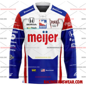 Marco Andretti IndyCar Racing Uniform Apparel Clothes Baseball Jersey Hockey Jersey 3 IndyCar store - Loyal fans of Marco Andretti's Men's Baseball Jersey,Women's Baseball Jersey,Kid's Baseball Jersey,Men's Hockey Jerseys,WoMen's Hockey Jerseys,Youth's Hockey Jerseys:Vintage indycar racing suit,uniform,apparel,shirts,merch,merchandise,jersey,hoodie,jackets,shorts,sweatshirt,outfits,clothes