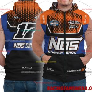 Sheldon Haudenschild World of Outlaws Racing 2025 Uniform Apparel Clothes Bomber Thick Coat Sleeveless Hoodie Hooded T-Shirt Suit for daily life, Fabric: 95% polyester and 5% spandex, Regular fit, Stitch Color: automatically matched based on patterns