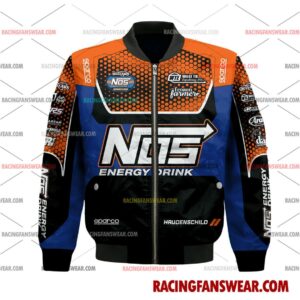 Sheldon Haudenschild World of Outlaws Racing 2025 Uniform Apparel Clothes Bomber Thick Coat Sleeveless Hoodie Hooded T-Shirt Suit for daily life, Fabric: 95% polyester and 5% spandex, Regular fit, Stitch Color: automatically matched based on patterns