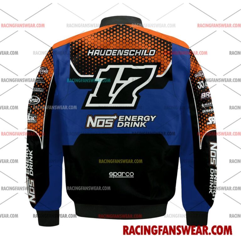 Sheldon Haudenschild World of Outlaws Racing 2025 Uniform Apparel Clothes Bomber Thick Coat Sleeveless Hoodie Hooded T-Shirt Suit for daily life, Fabric: 95% polyester and 5% spandex, Regular fit, Stitch Color: automatically matched based on patterns