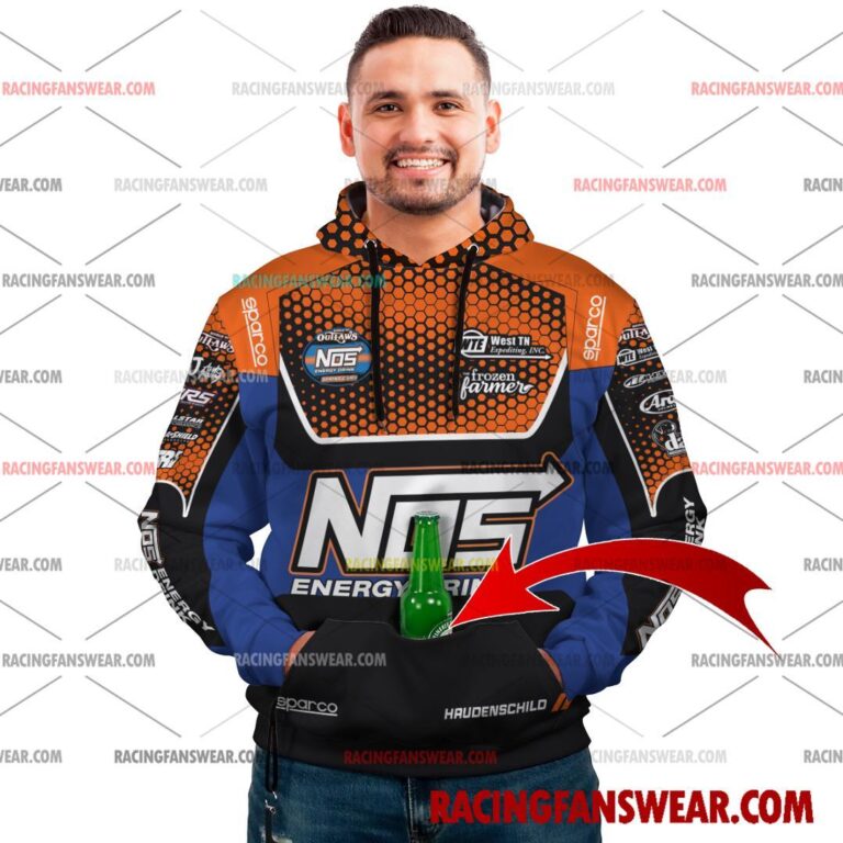 Sheldon Haudenschild World of Outlaws Racing 2025 Uniform Apparel Clothes Sweatshirt Zip Pop Top Hoodie T-Shirt Long Pant Suit for daily life, Fabric: 95% polyester and 5% spandex, Regular fit, Stitch Color: automatically matched based on patterns