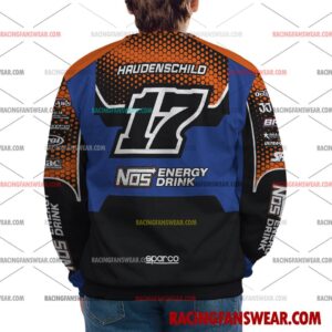 Sheldon Haudenschild World of Outlaws Racing 2025 Uniform Apparel Clothes Sweatshirt Zip Pop Top Hoodie T-Shirt Long Pant Suit for daily life, Fabric: 95% polyester and 5% spandex, Regular fit, Stitch Color: automatically matched based on patterns