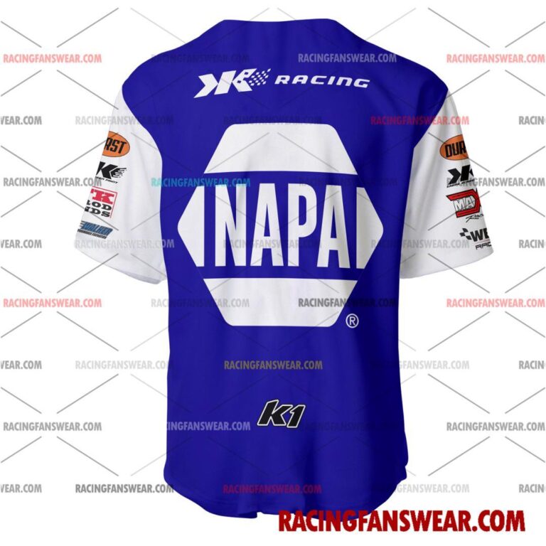 Brad Sweet World of Outlaws Racing 2025 Uniform Apparel Clothes Baseball Jersey Hockey Jersey Suit for daily life, Fabric: 95% polyester and 5% spandex, Regular fit, Stitch Color: automatically matched based on patterns