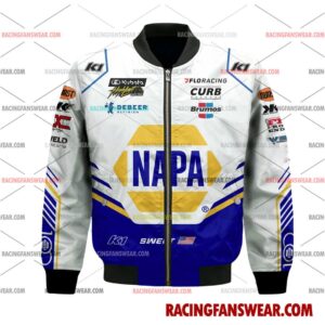 Brad Sweet World of Outlaws Racing 2025 Uniform Apparel Clothes Bomber Thick Coat Sleeveless Hoodie Hooded T-Shirt Suit for daily life, Fabric: 95% polyester and 5% spandex, Regular fit, Stitch Color: automatically matched based on patterns