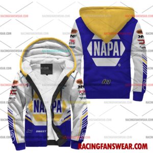 Brad Sweet World of Outlaws Racing 2025 Uniform Apparel Clothes Bomber Thick Coat Sleeveless Hoodie Hooded T-Shirt Suit for daily life, Fabric: 95% polyester and 5% spandex, Regular fit, Stitch Color: automatically matched based on patterns