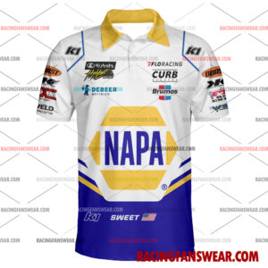 Brad Sweet World of Outlaws Racing 2025 Uniform Apparel Clothes Hawaiian Polo Shirts 4 Brad Sweet World of Outlaws Racing 2025 Uniform Apparel Clothes Hawaiian Polo Shirts Suit for daily life, Fabric: 95% polyester and 5% spandex, Regular fit, Stitch Color: automatically matched based on patterns