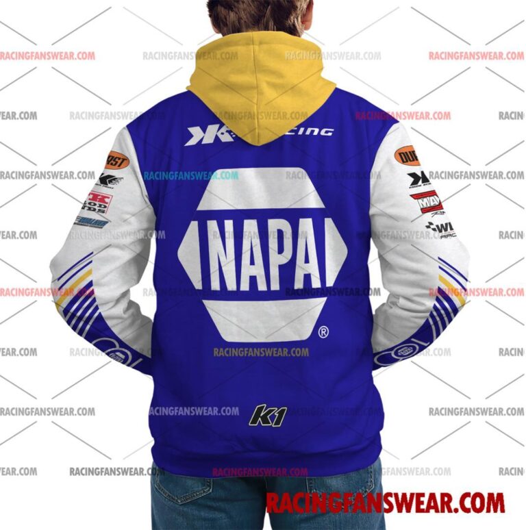 Brad Sweet World of Outlaws Racing 2025 Uniform Apparel Clothes Sweatshirt Zip Pop Top Hoodie T-Shirt Long Pant Suit for daily life, Fabric: 95% polyester and 5% spandex, Regular fit, Stitch Color: automatically matched based on patterns