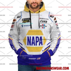 Brad Sweet World of Outlaws Racing 2025 Uniform Apparel Clothes Sweatshirt Zip Pop Top Hoodie T-Shirt Long Pant Suit for daily life, Fabric: 95% polyester and 5% spandex, Regular fit, Stitch Color: automatically matched based on patterns