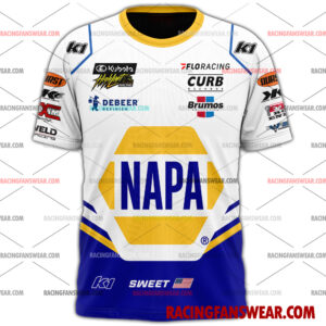 Brad Sweet World of Outlaws Racing 2025 Uniform Apparel Clothes Sweatshirt Zip Pop Top Hoodie T-Shirt Long Pant Suit for daily life, Fabric: 95% polyester and 5% spandex, Regular fit, Stitch Color: automatically matched based on patterns