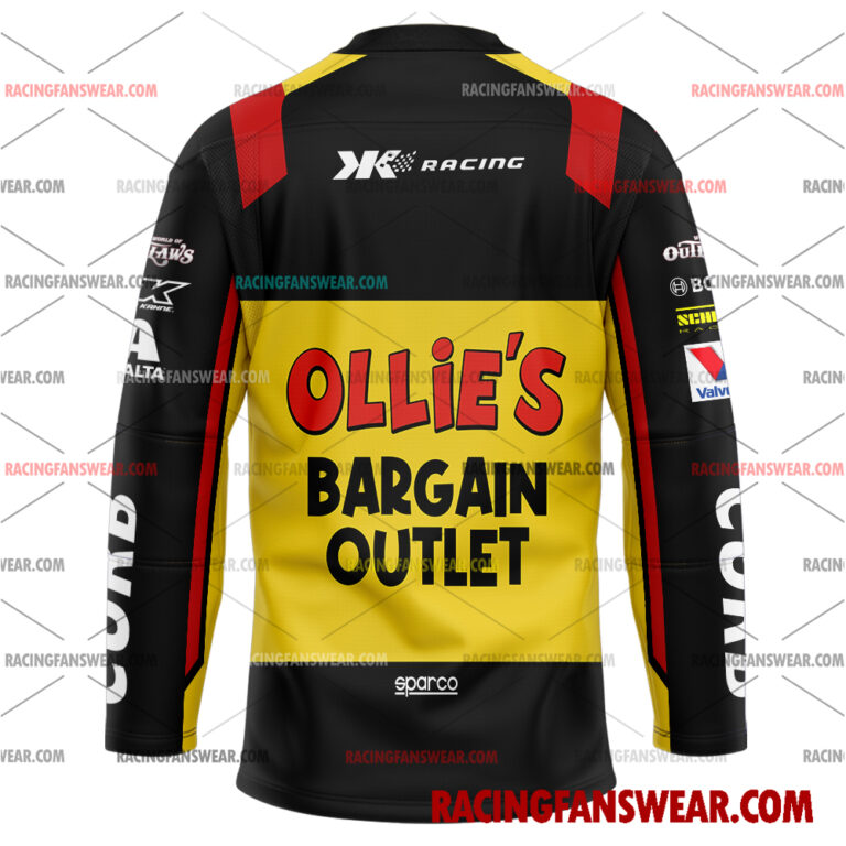 Brad Sweet World of Outlaws Racing Uniform Apparel Clothes Baseball Jersey Hockey Jersey Suit for daily life, Fabric: 95% polyester and 5% spandex, Regular fit, Stitch Color: automatically matched based on patterns