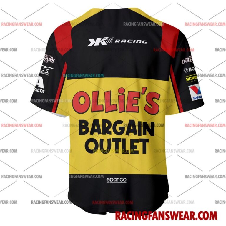 Brad Sweet World of Outlaws Racing Uniform Apparel Clothes Baseball Jersey Hockey Jersey Suit for daily life, Fabric: 95% polyester and 5% spandex, Regular fit, Stitch Color: automatically matched based on patterns