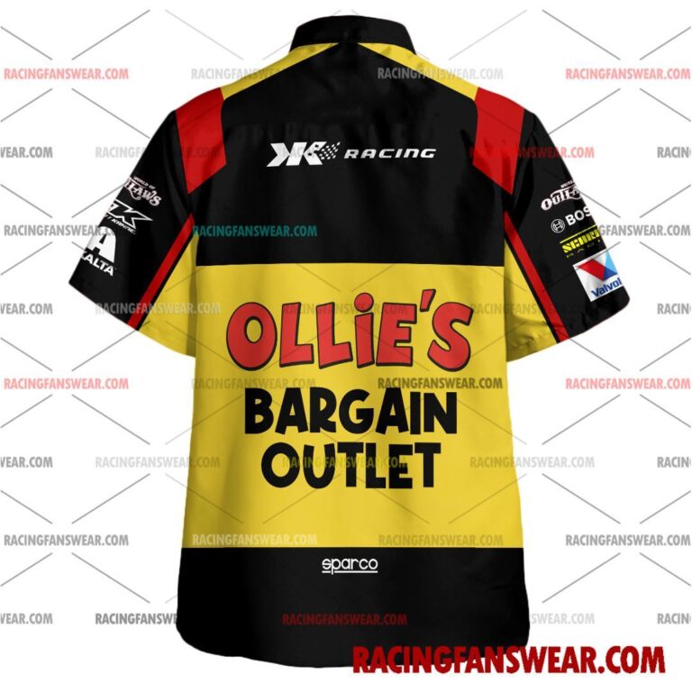 Brad Sweet World of Outlaws Racing Uniform Apparel Clothes Hawaiian Polo Shirts Suit for daily life, Fabric: 95% polyester and 5% spandex, Regular fit, Stitch Color: automatically matched based on patterns