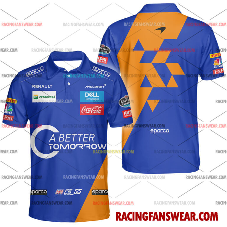 Formula One store - Loyal fans of Carlos Sainz's Unisex Hawaiian Shirt,Unisex Polo Shirt,Kid Hawaiian Shirt,Kid Polo Shirt:vintage formula one racing suit,uniform,apparel,shirts,merch,merchandise,jersey,hoodie,jackets,shorts,sweatshirt,outfits,clothes