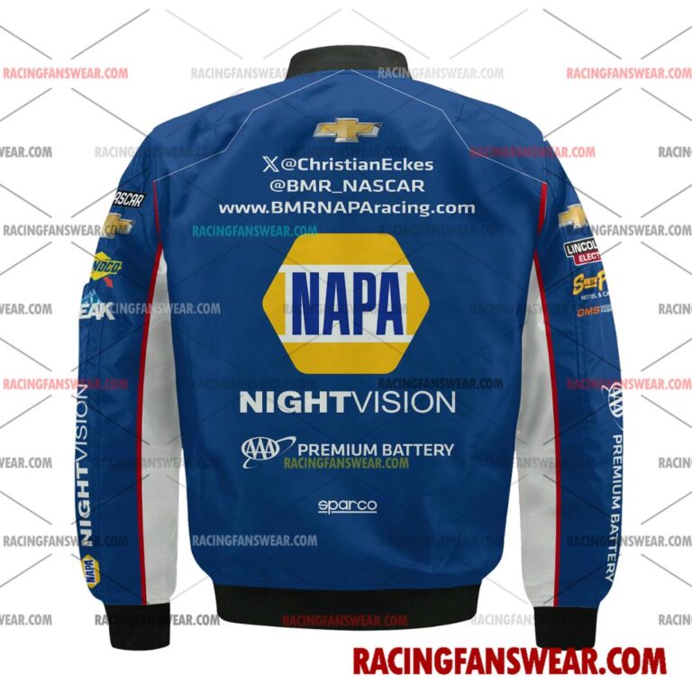 Nascar store - Loyal fans of Christian Eckes's Bomber Jacket,Unisex Thick Coat,Unisex Sleeveless Hoodie,Unisex Hooded T-Shirt,Kid Sleeveless Hoodie,Kid Hooded T-Shirts,Kid Thick Coat:vintage nascar racing suit,uniform,apparel,shirts,merch,merchandise,jersey,hoodie,jackets,shorts,sweatshirt,outfits,clothes