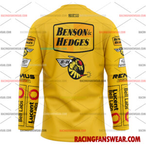 Damon Hill Formula One Racing 1999 Uniform Apparel Clothes Baseball Jersey Hockey Jersey 4 Formula One store - Loyal fans of Damon Hill's Men's Baseball Jersey,Women's Baseball Jersey,Kid's Baseball Jersey,Men's Hockey Jerseys,WoMen's Hockey Jerseys,Youth's Hockey Jerseys:vintage formula one racing suit,uniform,apparel,shirts,merch,merchandise,jersey,hoodie,jackets,shorts,sweatshirt,outfits,clothes