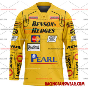 Damon Hill Formula One Racing 1999 Uniform Apparel Clothes Baseball Jersey Hockey Jersey 3 Formula One store - Loyal fans of Damon Hill's Men's Baseball Jersey,Women's Baseball Jersey,Kid's Baseball Jersey,Men's Hockey Jerseys,WoMen's Hockey Jerseys,Youth's Hockey Jerseys:vintage formula one racing suit,uniform,apparel,shirts,merch,merchandise,jersey,hoodie,jackets,shorts,sweatshirt,outfits,clothes