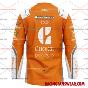Daniel Suarez Nascar Racing 2025 Uniform Apparel Clothes Baseball Jersey Hockey Jersey 4 Nascar store - Loyal fans of Daniel Suarez's Men's Baseball Jersey,Women's Baseball Jersey,Kid's Baseball Jersey,Men's Hockey Jerseys,WoMen's Hockey Jerseys,Youth's Hockey Jerseys:vintage nascar racing suit,uniform,apparel,shirts,merch,merchandise,jersey,hoodie,jackets,shorts,sweatshirt,outfits,clothes
