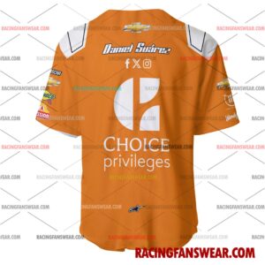 Daniel Suarez Nascar Racing 2025 Uniform Apparel Clothes Baseball Jersey Hockey Jersey 2 Nascar store - Loyal fans of Daniel Suarez's Men's Baseball Jersey,Women's Baseball Jersey,Kid's Baseball Jersey,Men's Hockey Jerseys,WoMen's Hockey Jerseys,Youth's Hockey Jerseys:vintage nascar racing suit,uniform,apparel,shirts,merch,merchandise,jersey,hoodie,jackets,shorts,sweatshirt,outfits,clothes