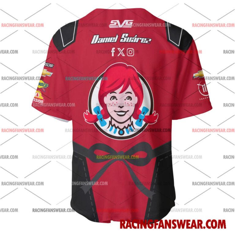 Nascar store - Loyal fans of Daniel Suarez's Men's Baseball Jersey,Women's Baseball Jersey,Kid's Baseball Jersey,Men's Hockey Jerseys,WoMen's Hockey Jerseys,Youth's Hockey Jerseys:vintage nascar racing suit,uniform,apparel,shirts,merch,merchandise,jersey,hoodie,jackets,shorts,sweatshirt,outfits,clothes