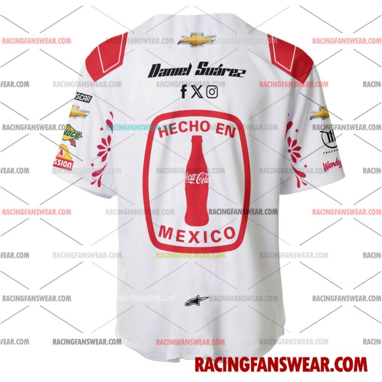Nascar store - Loyal fans of Daniel Suarez's Men's Baseball Jersey,Women's Baseball Jersey,Kid's Baseball Jersey,Men's Hockey Jerseys,WoMen's Hockey Jerseys,Youth's Hockey Jerseys:vintage nascar racing suit,uniform,apparel,shirts,merch,merchandise,jersey,hoodie,jackets,shorts,sweatshirt,outfits,clothes