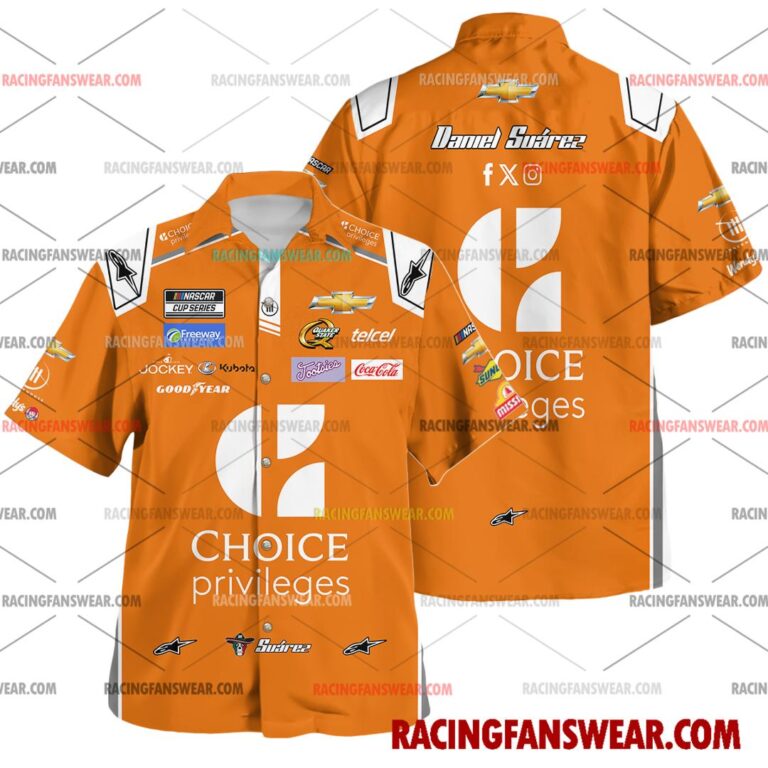 Nascar store - Loyal fans of Daniel Suarez's Unisex Hawaiian Shirt,Unisex Polo Shirt,Kid Hawaiian Shirt,Kid Polo Shirt:vintage nascar racing suit,uniform,apparel,shirts,merch,merchandise,jersey,hoodie,jackets,shorts,sweatshirt,outfits,clothes