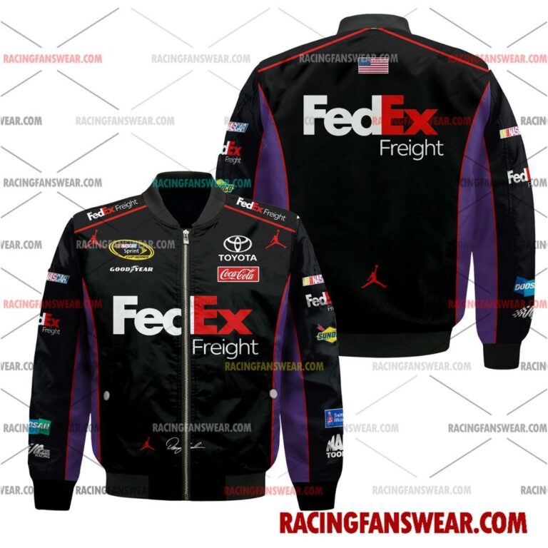 Nascar store - Loyal fans of Denny Hamlin's Bomber Jacket,Unisex Thick Coat,Unisex Sleeveless Hoodie,Unisex Hooded T-Shirt,Kid Sleeveless Hoodie,Kid Hooded T-Shirts,Kid Thick Coat:vintage nascar racing suit,uniform,apparel,shirts,merch,merchandise,jersey,hoodie,jackets,shorts,sweatshirt,outfits,clothes
