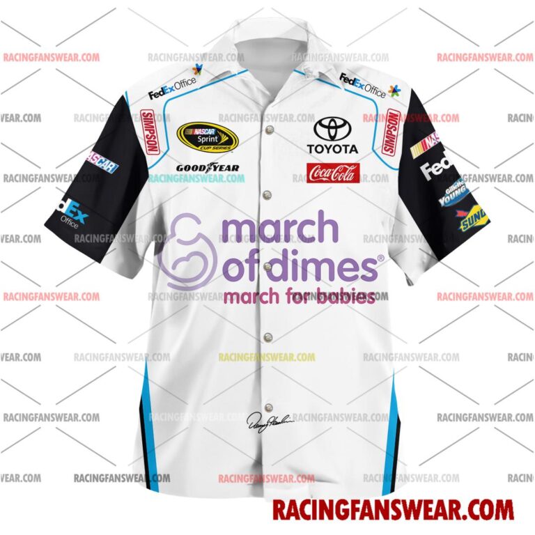 Nascar store - Loyal fans of Denny Hamlin's Unisex Hawaiian Shirt,Unisex Polo Shirt,Kid Hawaiian Shirt,Kid Polo Shirt:vintage nascar racing suit,uniform,apparel,shirts,merch,merchandise,jersey,hoodie,jackets,shorts,sweatshirt,outfits,clothes