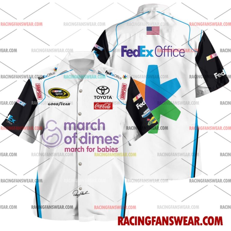 Nascar store - Loyal fans of Denny Hamlin's Unisex Hawaiian Shirt,Unisex Polo Shirt,Kid Hawaiian Shirt,Kid Polo Shirt:vintage nascar racing suit,uniform,apparel,shirts,merch,merchandise,jersey,hoodie,jackets,shorts,sweatshirt,outfits,clothes