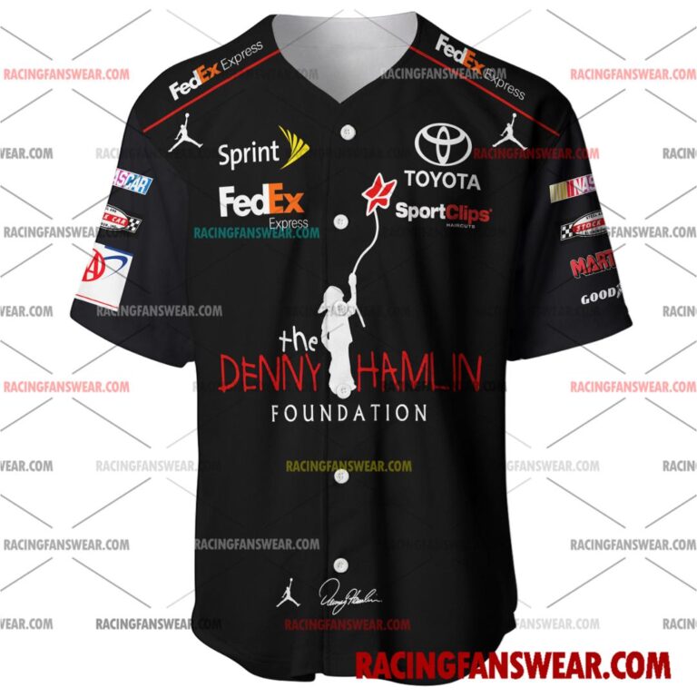 Nascar store - Loyal fans of Denny Hamlin's Men's Baseball Jersey,Women's Baseball Jersey,Kid's Baseball Jersey,Men's Hockey Jerseys,WoMen's Hockey Jerseys,Youth's Hockey Jerseys:vintage nascar racing suit,uniform,apparel,shirts,merch,merchandise,jersey,hoodie,jackets,shorts,sweatshirt,outfits,clothes