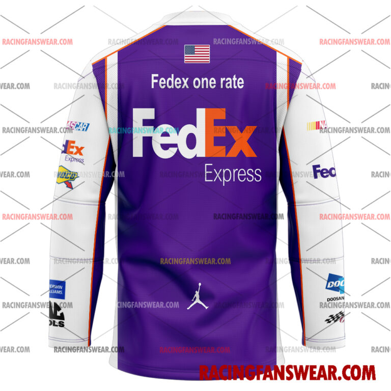 Nascar store - Loyal fans of Denny Hamlin's Men's Baseball Jersey,Women's Baseball Jersey,Kid's Baseball Jersey,Men's Hockey Jerseys,WoMen's Hockey Jerseys,Youth's Hockey Jerseys:vintage nascar racing suit,uniform,apparel,shirts,merch,merchandise,jersey,hoodie,jackets,shorts,sweatshirt,outfits,clothes