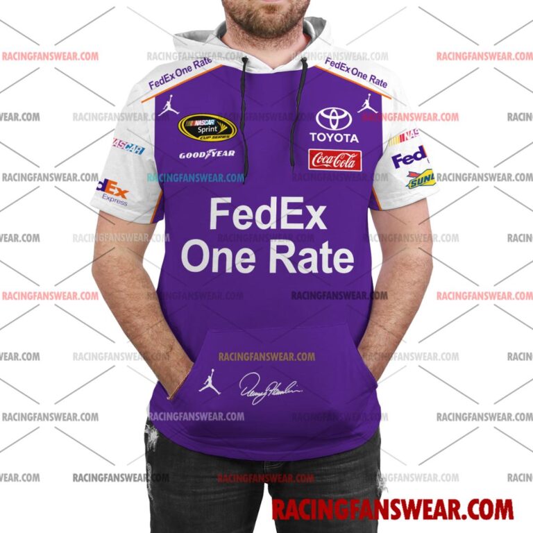 Nascar store - Loyal fans of Denny Hamlin's Bomber Jacket,Unisex Thick Coat,Unisex Sleeveless Hoodie,Unisex Hooded T-Shirt,Kid Sleeveless Hoodie,Kid Hooded T-Shirts,Kid Thick Coat:vintage nascar racing suit,uniform,apparel,shirts,merch,merchandise,jersey,hoodie,jackets,shorts,sweatshirt,outfits,clothes