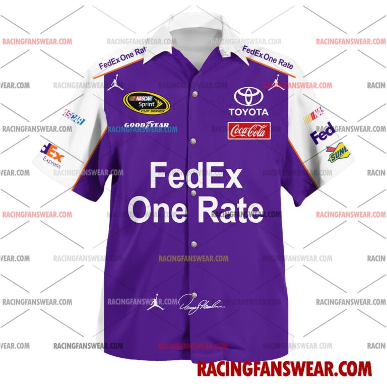Nascar store - Loyal fans of Denny Hamlin's Unisex Hawaiian Shirt,Unisex Polo Shirt,Kid Hawaiian Shirt,Kid Polo Shirt:vintage nascar racing suit,uniform,apparel,shirts,merch,merchandise,jersey,hoodie,jackets,shorts,sweatshirt,outfits,clothes