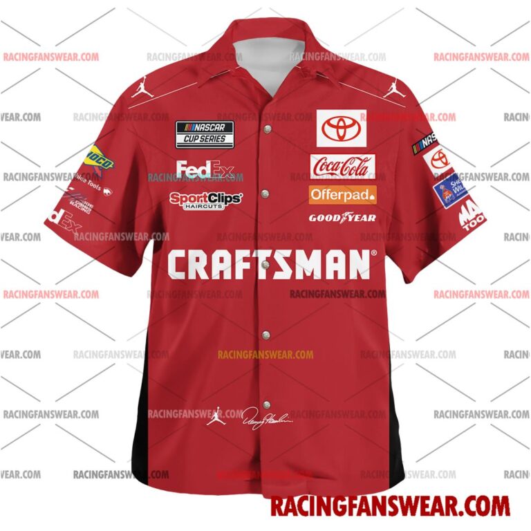 Nascar store - Loyal fans of Denny Hamlin's Unisex Hawaiian Shirt,Unisex Polo Shirt,Kid Hawaiian Shirt,Kid Polo Shirt:vintage nascar racing suit,uniform,apparel,shirts,merch,merchandise,jersey,hoodie,jackets,shorts,sweatshirt,outfits,clothes