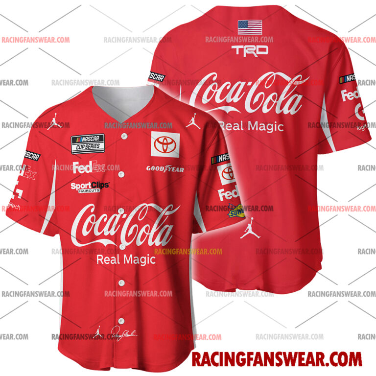 Nascar store - Loyal fans of Denny Hamlin's Men's Baseball Jersey,Women's Baseball Jersey,Kid's Baseball Jersey,Men's Hockey Jerseys,WoMen's Hockey Jerseys,Youth's Hockey Jerseys:vintage nascar racing suit,uniform,apparel,shirts,merch,merchandise,jersey,hoodie,jackets,shorts,sweatshirt,outfits,clothes