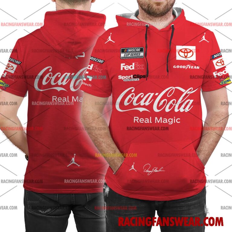 Nascar store - Loyal fans of Denny Hamlin's Bomber Jacket,Unisex Thick Coat,Unisex Sleeveless Hoodie,Unisex Hooded T-Shirt,Kid Sleeveless Hoodie,Kid Hooded T-Shirts,Kid Thick Coat:vintage nascar racing suit,uniform,apparel,shirts,merch,merchandise,jersey,hoodie,jackets,shorts,sweatshirt,outfits,clothes