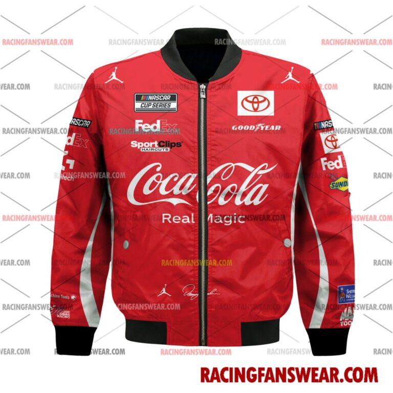 Nascar store - Loyal fans of Denny Hamlin's Bomber Jacket,Unisex Thick Coat,Unisex Sleeveless Hoodie,Unisex Hooded T-Shirt,Kid Sleeveless Hoodie,Kid Hooded T-Shirts,Kid Thick Coat:vintage nascar racing suit,uniform,apparel,shirts,merch,merchandise,jersey,hoodie,jackets,shorts,sweatshirt,outfits,clothes