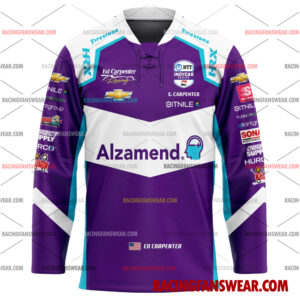 Ed Carpenter IndyCar Racing 2022 Uniform Apparel Clothes Baseball Jersey Hockey Jersey 3 IndyCar store - Loyal fans of Ed Carpenter's Men's Baseball Jersey,Women's Baseball Jersey,Kid's Baseball Jersey,Men's Hockey Jerseys,WoMen's Hockey Jerseys,Youth's Hockey Jerseys:Vintage indycar racing suit,uniform,apparel,shirts,merch,merchandise,jersey,hoodie,jackets,shorts,sweatshirt,outfits,clothes