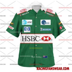 Mark Webber Formula One Racing 2003 Uniform Apparel Clothes Hawaiian Polo Shirts 1 Formula One store - Loyal fans of Mark Webber's Unisex Hawaiian Shirt,Unisex Polo Shirt,Kid Hawaiian Shirt,Kid Polo Shirt:vintage formula one racing suit,uniform,apparel,shirts,merch,merchandise,jersey,hoodie,jackets,shorts,sweatshirt,outfits,clothes