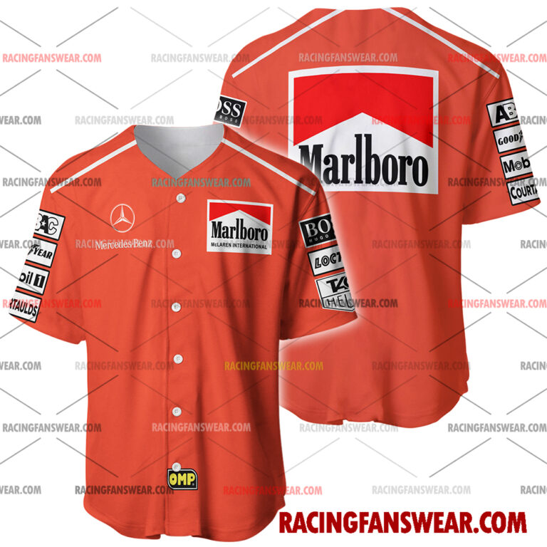 Formula One store - Loyal fans of Mika Häkkinen's Men's Baseball Jersey,Women's Baseball Jersey,Kid's Baseball Jersey,Men's Hockey Jerseys,WoMen's Hockey Jerseys,Youth's Hockey Jerseys:vintage formula one racing suit,uniform,apparel,shirts,merch,merchandise,jersey,hoodie,jackets,shorts,sweatshirt,outfits,clothes