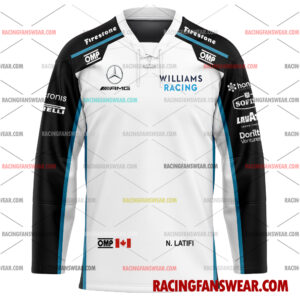 Formula One store - Loyal fans of Nicholas Latifi's Men's Baseball Jersey,Women's Baseball Jersey,Kid's Baseball Jersey,Men's Hockey Jerseys,WoMen's Hockey Jerseys,Youth's Hockey Jerseys:vintage formula one racing suit,uniform,apparel,shirts,merch,merchandise,jersey,hoodie,jackets,shorts,sweatshirt,outfits,clothes