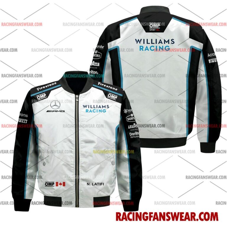 Formula One store - Loyal fans of Nicholas Latifi's Bomber Jacket,Unisex Thick Coat,Unisex Sleeveless Hoodie,Unisex Hooded T-Shirt,Kid Sleeveless Hoodie,Kid Hooded T-Shirts,Kid Thick Coat:vintage formula one racing suit,uniform,apparel,shirts,merch,merchandise,jersey,hoodie,jackets,shorts,sweatshirt,outfits,clothes