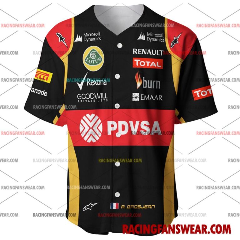 Formula One store - Loyal fans of Romain Grosjean's Men's Baseball Jersey,Women's Baseball Jersey,Kid's Baseball Jersey,Men's Hockey Jerseys,WoMen's Hockey Jerseys,Youth's Hockey Jerseys:vintage formula one racing suit,uniform,apparel,shirts,merch,merchandise,jersey,hoodie,jackets,shorts,sweatshirt,outfits,clothes
