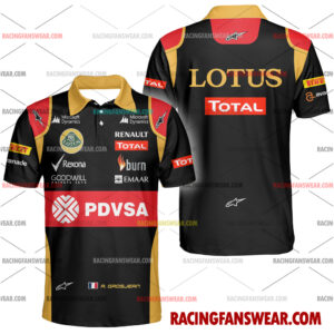 Romain Grosjean Formula One Racing 2014 Uniform Apparel Clothes Hawaiian Polo Shirts 3 Formula One store - Loyal fans of Romain Grosjean's Unisex Hawaiian Shirt,Unisex Polo Shirt,Kid Hawaiian Shirt,Kid Polo Shirt:vintage formula one racing suit,uniform,apparel,shirts,merch,merchandise,jersey,hoodie,jackets,shorts,sweatshirt,outfits,clothes