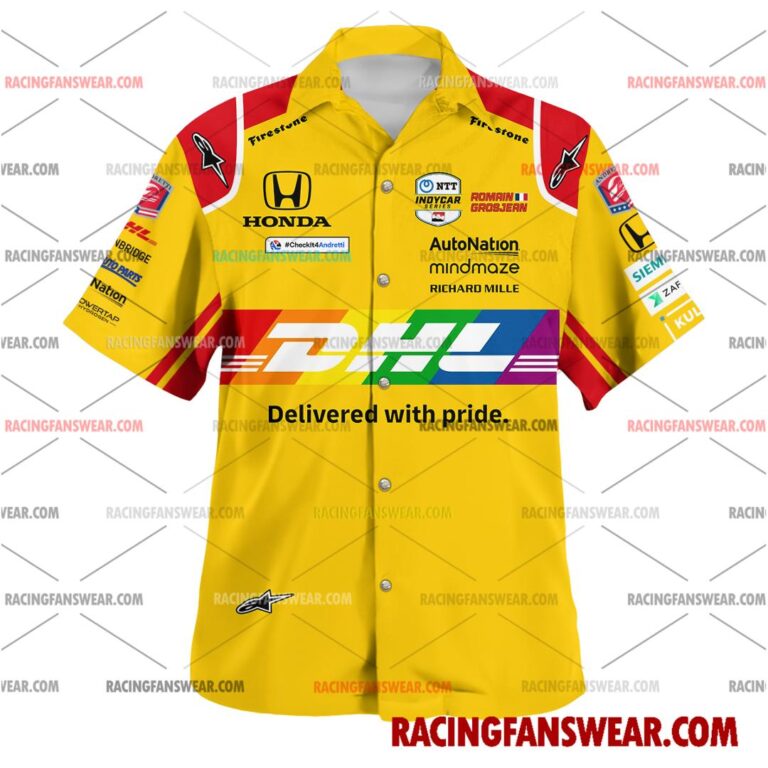 IndyCar store - Loyal fans of Romain Grosjean's Unisex Hawaiian Shirt,Unisex Polo Shirt,Kid Hawaiian Shirt,Kid Polo Shirt:Vintage indycar racing suit,uniform,apparel,shirts,merch,merchandise,jersey,hoodie,jackets,shorts,sweatshirt,outfits,clothes